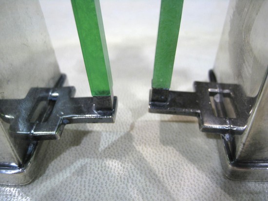 Sheets-Rockford Silver Company American Art Deco Sugar and Creamer